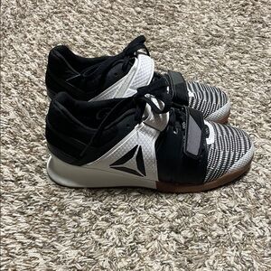 Reebok Black and White 22mm Lifters (Women’s)